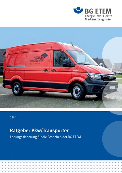 Ladungssicherung - Ratgeber Pkw/Transporter —  - BG ETEM  Medienportal