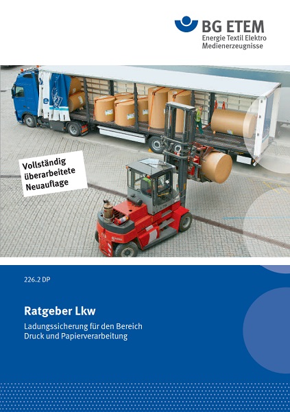 Ladungssicherung - Ratgeber Lkw —  - BG ETEM Medienportal